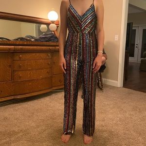 Sequined Jumpsuit